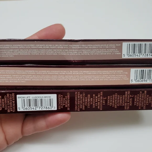 Bundle Authentic Charlotte Tilbury Brow Lift Three Way Shape Tool In 3 Shapes - Picture 13 of 13